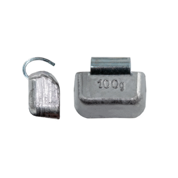 Грузик набивний для вантажних авто (свинець) 100г / 10шт